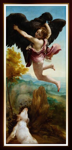 The Abduction of Ganymede by Antonio da Correggio
